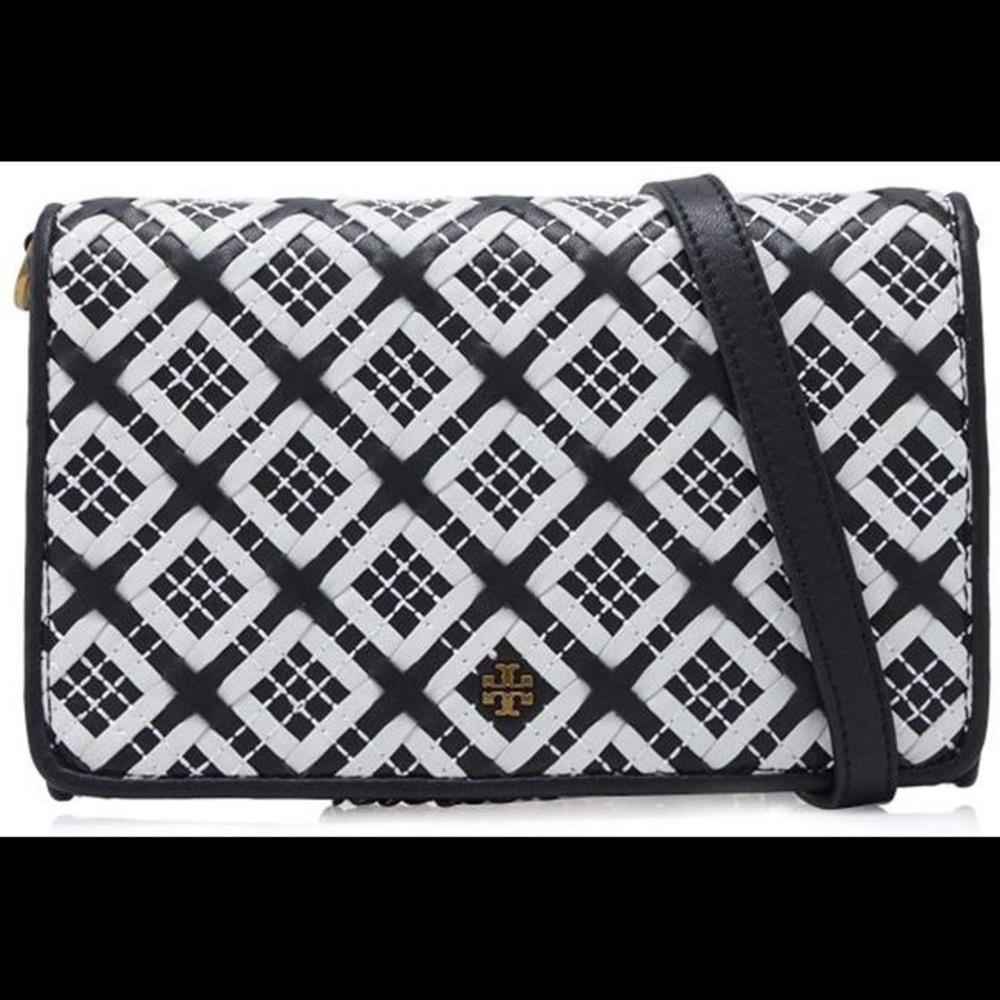 Tory Burch Robinson woven crossbody